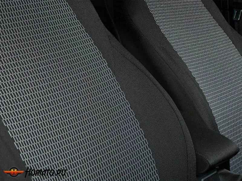 Чехлы на сиденья Citroen Berlingo II 2008-2019 | экокожа, Seintex-3