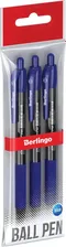 Набор ручек Berlingo Classic Pro шариковые синие 3шт
