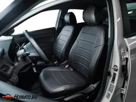 Чехлы на сиденья Citroen Berlingo II 2008-2019 | экокожа, Seintex