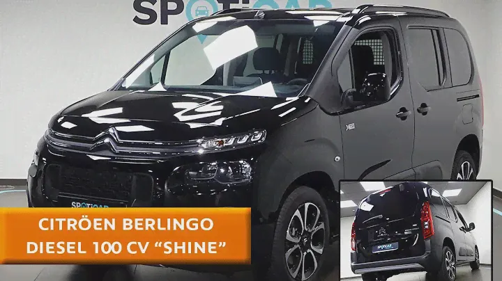 CITROEN BERLINGO DIESEL "SHINE" - COLOR NEGRO - OCASION