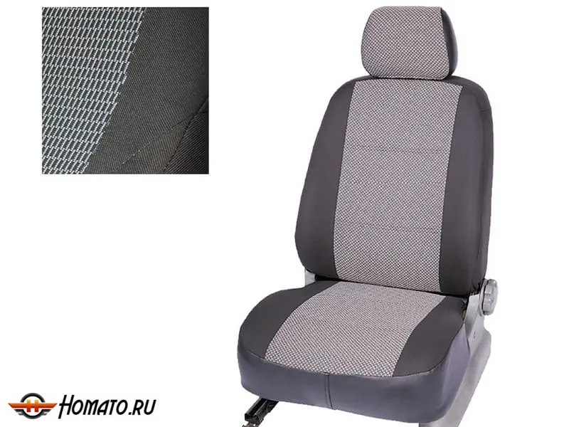 Чехлы на сиденья Citroen Berlingo II 2008-2019 | экокожа, Seintex-1
