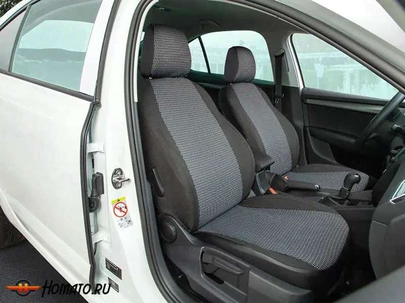 Чехлы на сиденья Citroen Berlingo II 2008-2019 | экокожа, Seintex-4