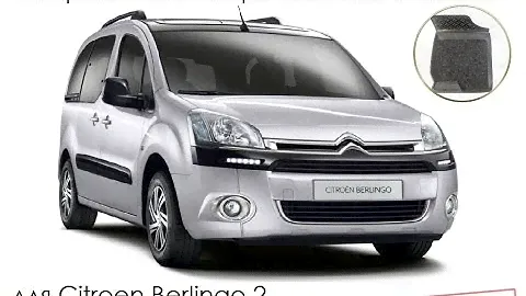 Автомобильные коврики в салон  Citroen Berlingo 2 (Ситроен Берлинго 2) 2008-н.в. Luxmats.ru