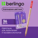 Berlingo Набор карандашей, вид карандаша: Цветной, 36 шт.