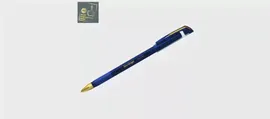 Ручка шариковая Berlingo xGold 0,7мм, игольчатый стержень, грип синяя 023774
