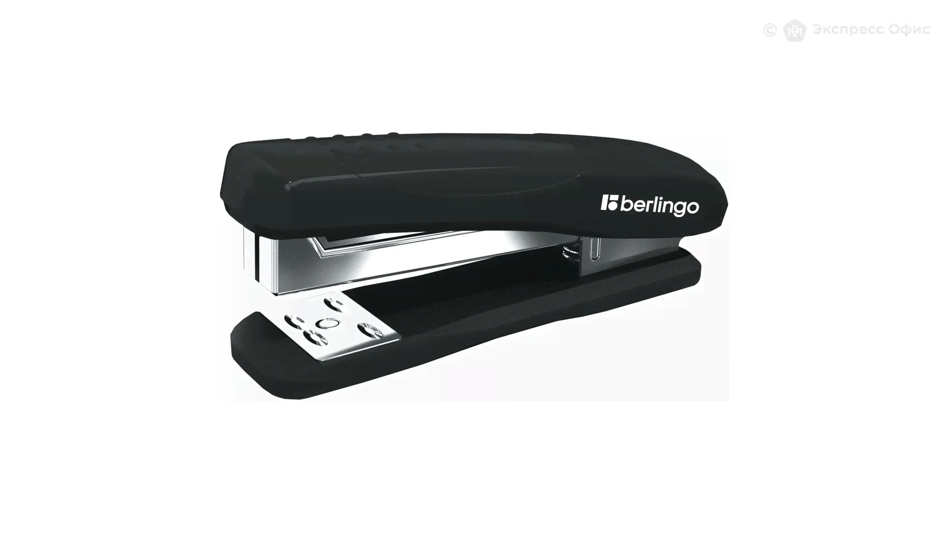 Степлер Berlingo Comfort (H3530) Черный-0