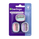 Точилка для карандашей, Berlingo, 3 шт.